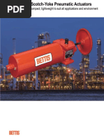 CBB-Series Actuator Data Sheet | PDF | Valve | Piston