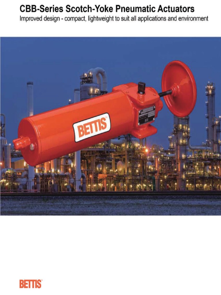 Bettis CBB 1 PDF Actuator Valve