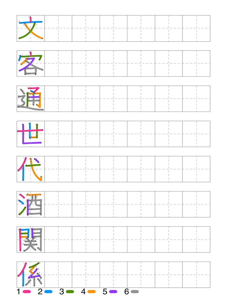Nej A New Approach To Elementary Japanese Vol.2 Kanji Sheet Unit 20 | PDF