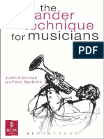 The Alexander Technique For Musicians (Judith Kleinman, Peter Buckoke) PDF
