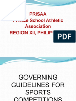 Prisaa Private School Athletic Association Region Xii, Philippines