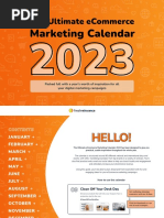 Fresh Relevance's Ultimate Ecommerce Marketing Calendar 2023