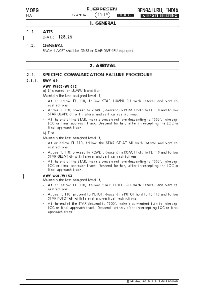 VOBG | PDF | Aerospace | Aviation