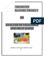 Chemistry Investigatory Project PDF