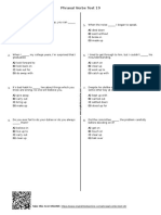 1702 - Phrasal Verbs Test 19