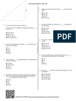 Phrasal Verbs Test 05 SEO