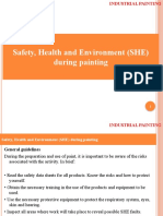 8. Understanding safety, health and environment during painting