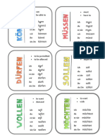 Modalverben - Cheat Sheet PDF