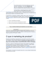 Marketing de Produto: estruturação, valor e como criar no negócio