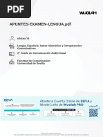 Free APUNTES EXAMEN LENGUA PDF
