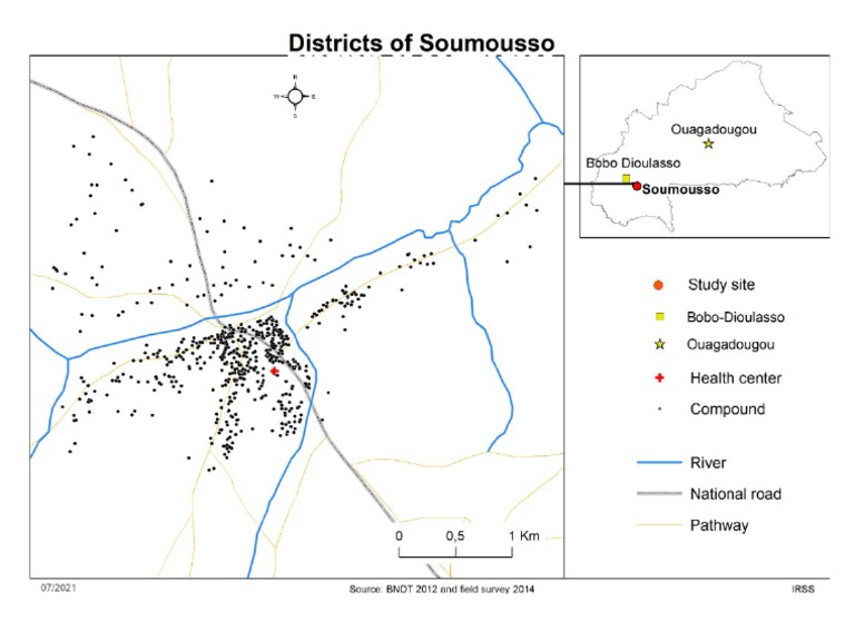 Figure 1. Map of Soumousso Village PDF PDF