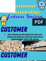 Customer Relationship Customer Service