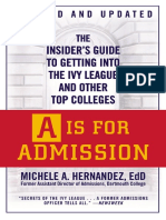 A Is For Admission - The Insider's Guide To Getting Into The Ivy League and Other Top Colleges (PDFDrive) PDF