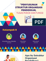 Organisasi Pendidikan - Kelompok 8 PDF