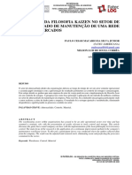 Aplicação Da Filosofia Kaizen No Setor de Almoxarifado de Manutenção de Uma Rede de Supermercados