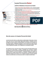 Guia de Acceso Carpeta Personal de Salud PDF