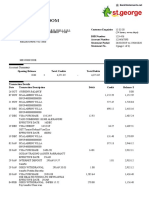 Complete Freedom: Statement of Account