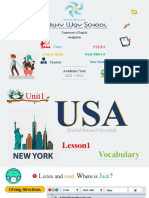 Unit1 USA - Lesson1 - Vocabulary