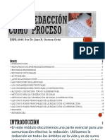 La Redaccion Como Proceso (Espa 2040) PDF