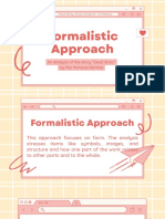 Formalistic Approach PDF