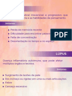 Sintomas e informações sobre Alzheimer, Lúpus, Fibromialgia e Leucemia