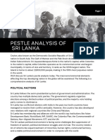 Pestle Analysis of Sri Lanka PDF