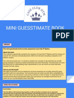 Caseclub Guesstimates PDF