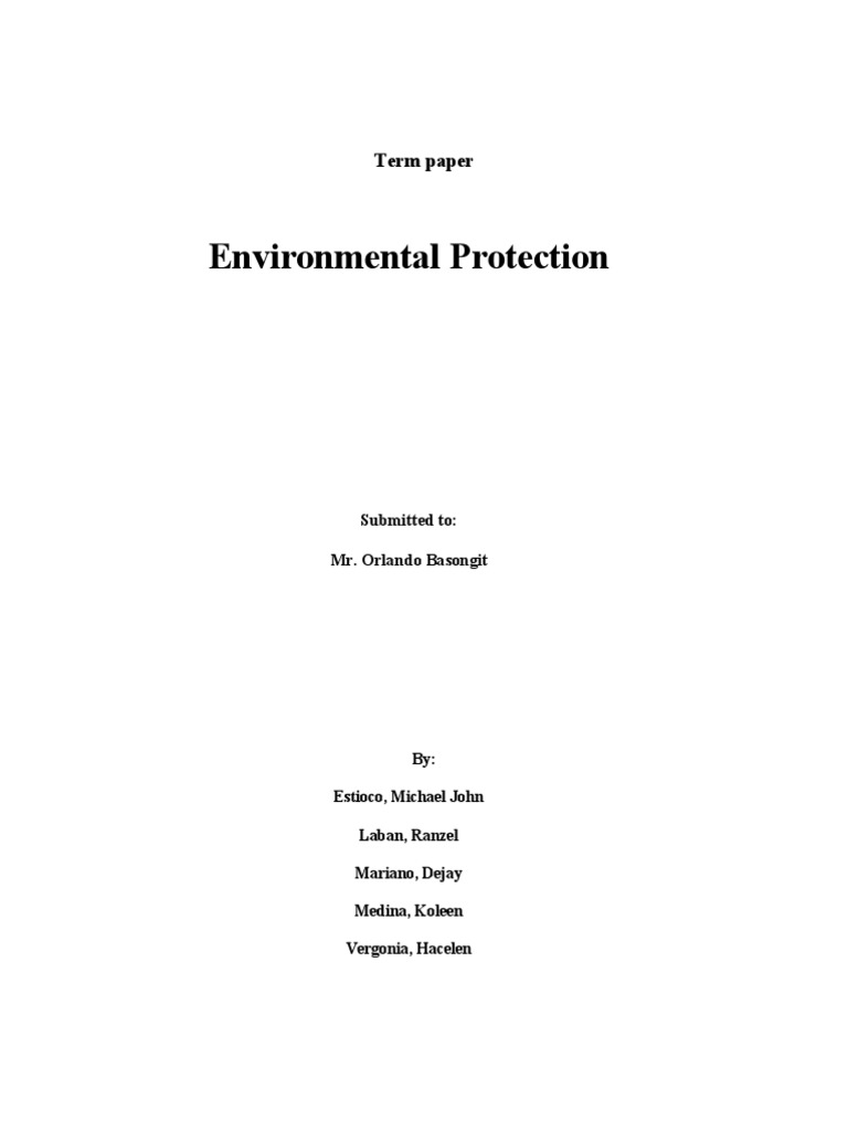 Environmental Protection PDF Environmental Resource Management Sampling (Statistics)