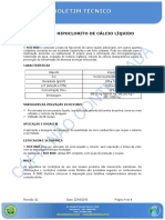 HCD 0020 - Hipoclorito de Cálcio Líquido - Rev 02 PDF