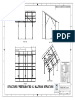 7ft Elevated 5x2 Multipole Structure Drawings