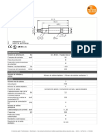 Sensor Ultrasónico: 1 Indicadores LED 2 Botón de Aprendizaje