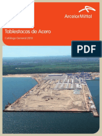 Catalogo de Arcelor Tablestacas - Cat - 2010 - ES