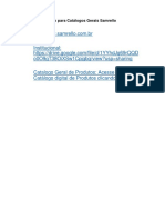 Link para Catálogos Gerais Samrello PDF