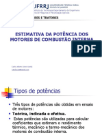 Estimativa Potência Do Motor