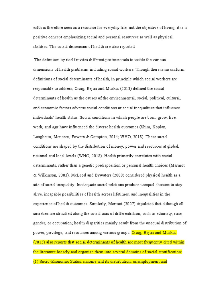 Health Social Work PDF