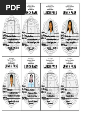 LUNCH PASS