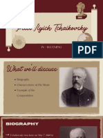Tchaikovsky's Masterpieces: Biography and Compositions