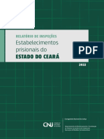 Relatório de inspeções em presídios do Ceará 2022