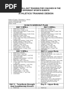 Athletics Score Sheet | PDF | Track And Field | Athletics