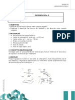 Exp # 2 Fuerzas Entre Cuerpos Cargados Eléctricamente