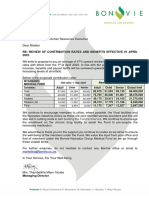 Nyaradzo Group Fund Contribution Rates 01 April 2023 PDF