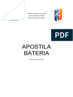 Apostila Bateria