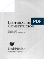 5 LOÑ F Y MORELLO (2003) Lecturas de La Constitución 4 A 8