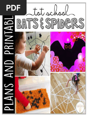 Tot School Bats & Spiders