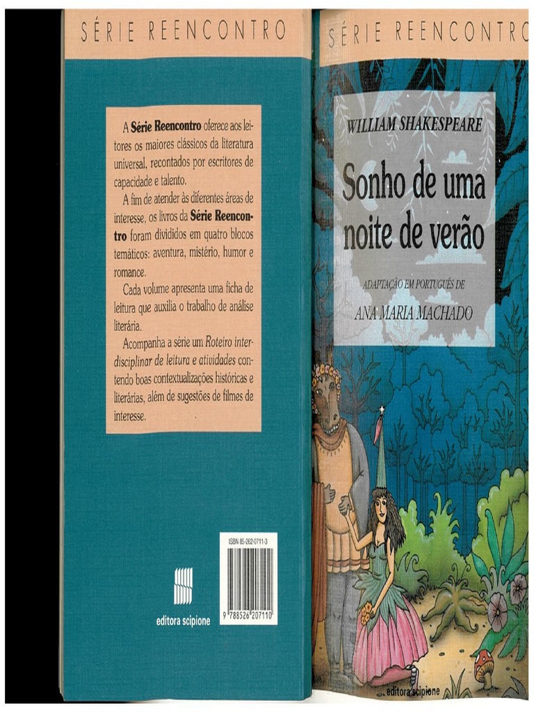 Sonho de Uma Noite de Verao - ANA MARIA MACHADO | PDF, image size:768x1024
