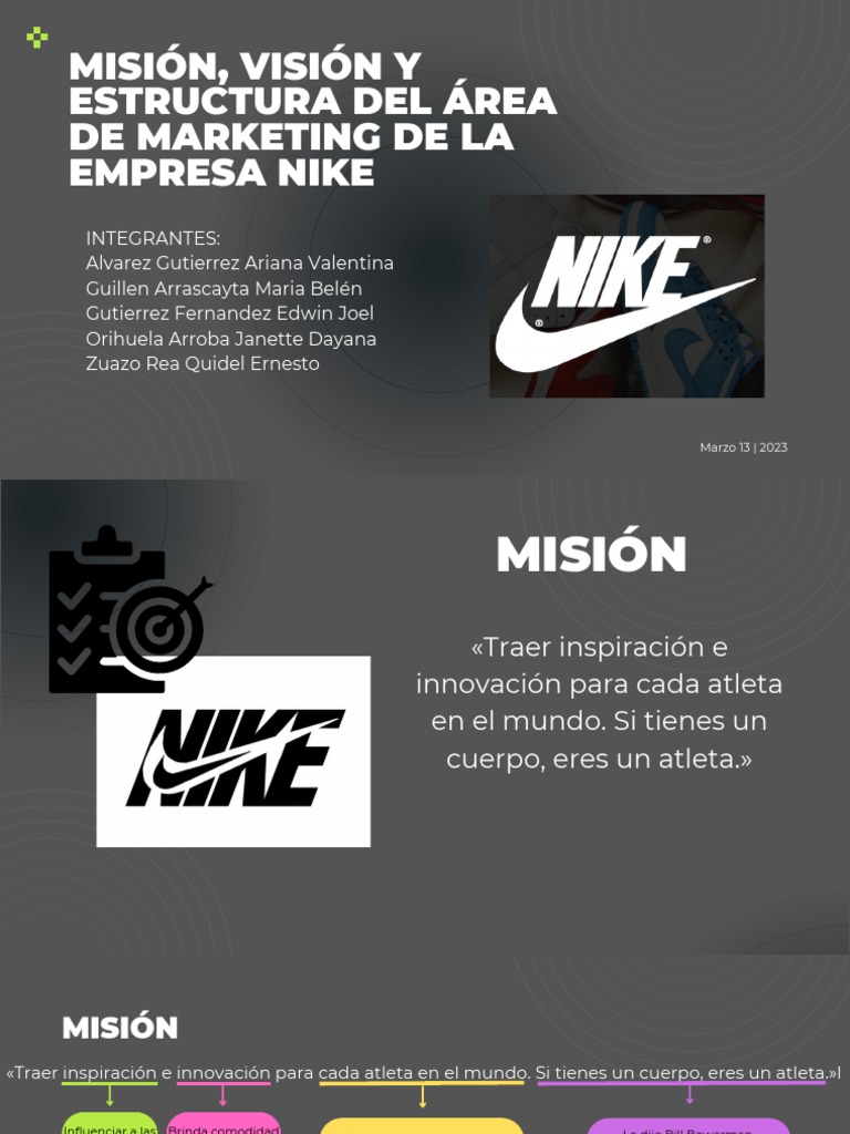 nike vision mision