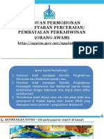 Panduan Pangguna Awam Daftar Cerai PDF