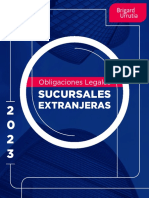 Obligaciones Legales para Sucursales Extranjeras 2023