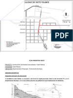 Construcción de Veredas Comunitarias en Siete Palmas