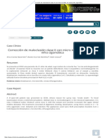 Corrección de Maloclusión Clase II Con Micro Tornillos en Cresta Infra Cigomática PDF